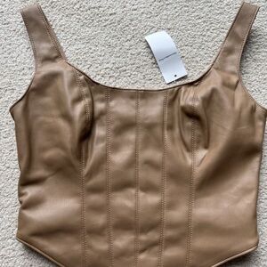 Abercrombie & Fitch Tan Bodysuit